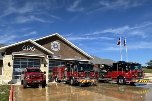 The meeting will be held in the bays at LTFR Station 606 on Hamilton Pool Road, weather permitting. (Courtesy Lake Travis Fire Rescue)