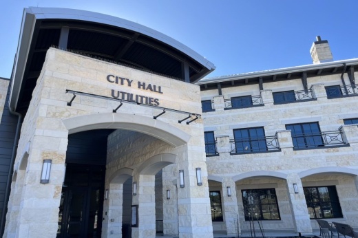 Boerne City Hall entrance