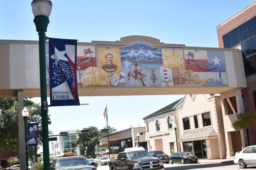 Main Street in Conroe