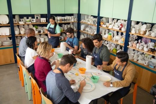 Since its founding in 1991, Color Me Mine has opened over 130 locations nationwide. The company was acquired by Twist Brands LLC in 2020, which also owns Painting with Twist and Chesapeake Ceramics, according to the Twist Brands LLC website.  (Courtesy Color Me Mine)