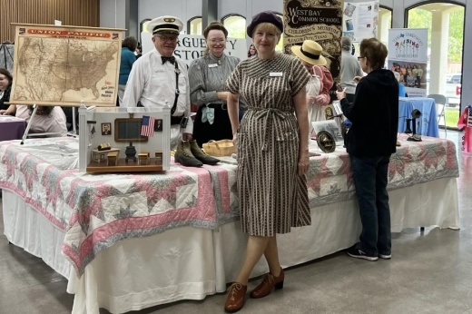 League City Historical Society booth