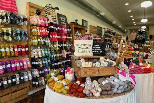 McKinney Knittery store interior