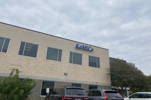 KoMiCo Technologies, a semiconductor parts cleaning and coating company headquartered in South Korea, received a $2 million grant from the state of Texas in March. (Brooke Sjoberg/Community Impact)
