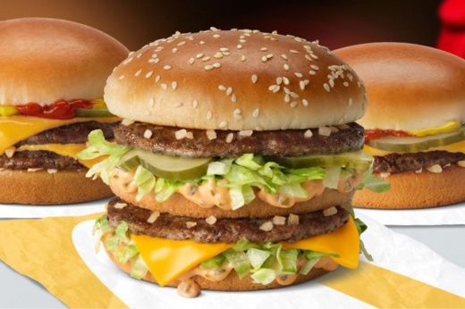 McDonald's burger