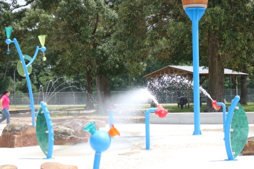 A grand reopening of the splash pad will be held on April 1 at 10 a.m. in partnership with the East Montgomery County Improvement District. (Courtesy Montgomery County Precinct 4 Commissioner Matt Gray's Office)