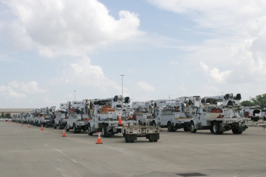 CenterPoint Energy has donated two generators to assist with weather resiliency in Fort Bend County. (Aubrey Vogel/Community Impact)