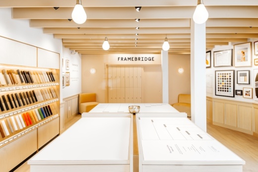 Framebridge opened its first Texas store in Central Austin last year. (Courtesy Framebridge)