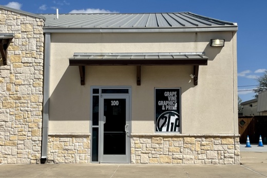 Facade of Grapevine Graphics and Print