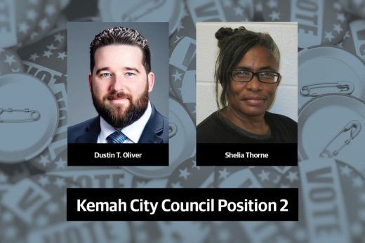 Two candidates are running for Position 2 on Kemah City Council. (Headshots courtesy of candidates)