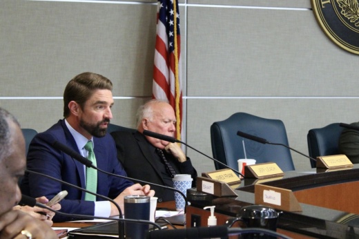 Rep. Jeff Leach, R-Plano, speaks during a March 25 hearing.