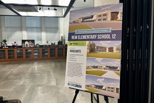Georgetown ISD officials approved contracts for fiber optic networks to be installed at three new campuses that are currently under construction in a March meeting. (Brooke Sjoberg/Community Impact)