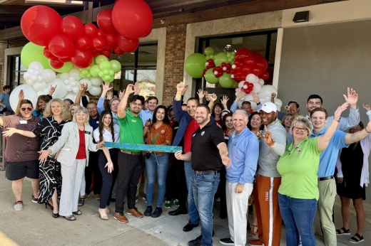 The franchise hosted a ribbon cutting event March 25. (Courtesy Pflugerville Chamber of Commerce)