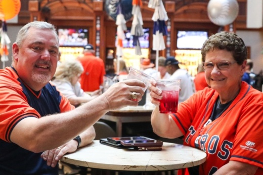 The Westin Houston Downtown location will celebrate the Astros' first game of the season with a weekend full of events. (Courtesy Westin Houston Downtown via Facebook)