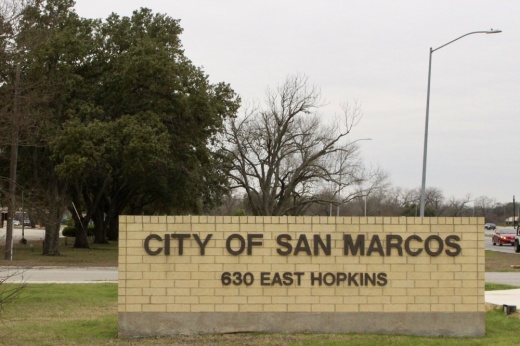 San Marcos City Hall is located at 630 E. Hopkins St. (Jamie Moore/Community Impact)