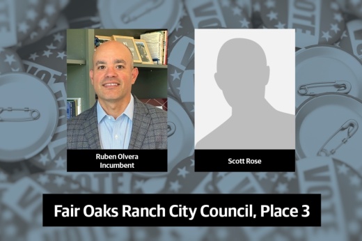 Ruben Olvera and Scott Rose will be on the ballot for Fair Oaks Ranch, Place 3. (Community Impact Staff)