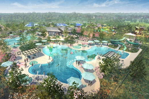 Bridgeland is adding nearly 40 acres of parks, green spaces and recreational areas to its Creekland Village and Prairieland Village communities, including Terrapin Park. (Rendering courtesy Howard Hughes Holdings Inc.)