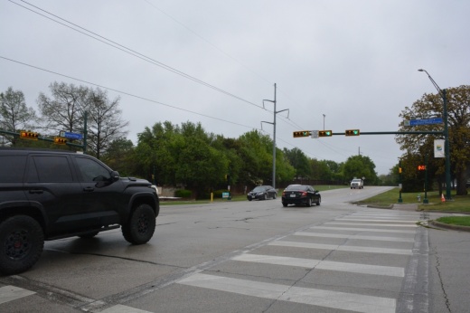 A fuel leak along Highland Village Road between Highland Shores Boulevard and the I-35E frontage road on April 4 should be cleaned up later in the day.
