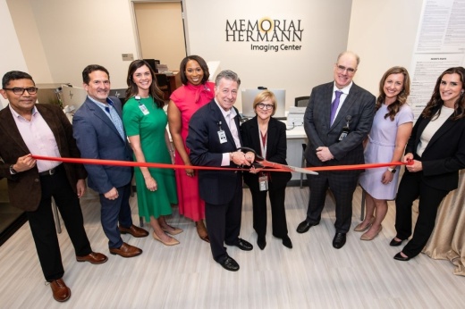 Memorial Hermann officials celebrated the opening of its new Bellaire imaging center office at the UTHealth Houston Professional Building on West Loop. (Courtesy Memorial Hermann)