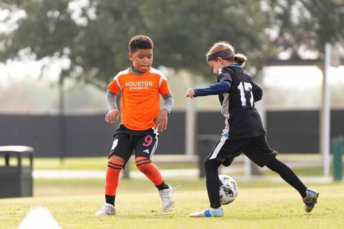 Dynamo & Dash Charities will offer free, 90-minute soccer coaching sessions for Houston-area youth at Memorial Park throughout May. (Courtesy Houston Dynamo FC via Facebook)