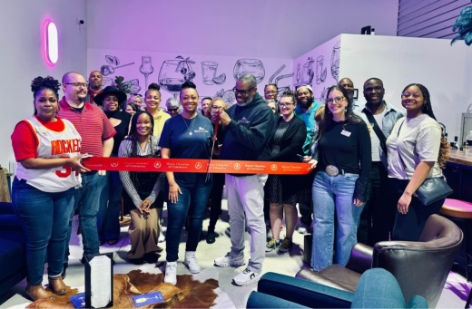 Grapes & Rye opened doors at its new physical location in Hutto in late March. (Hutto Area Chamber of Commerce)