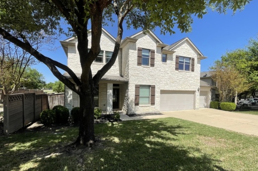 On the border of Round Rock and Georgetown, the Teravista neighborhood had 33 homes for sale as of April 7. (Grant Crawford/Community Impact)