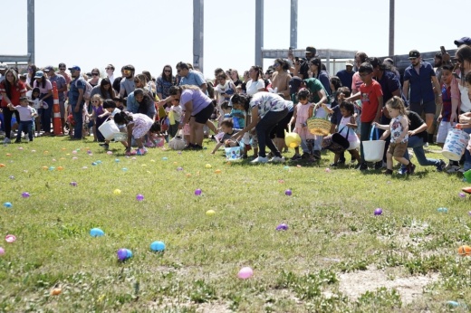 The Hutto Parks and Recreation Department hosted an Easter egg hunt April 13. (Courtesy Hutto Parks and Recreation Department)
