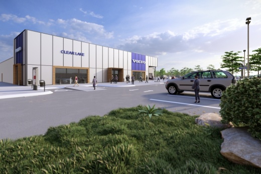 Volvo Cars Clear Lake recently held its groundbreaking in Friendswood in early April, with the location to open by the end of the year, according to an April 8 news release from the business. (Courtesy Volvo Cars Clear Lake)