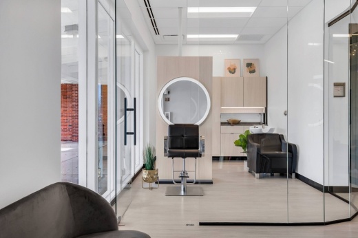 Interior of a beauty salon.