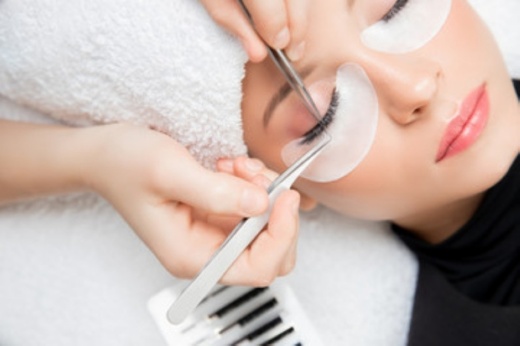 The business offers lash and brow services. (Courtesy Adobe Stock)