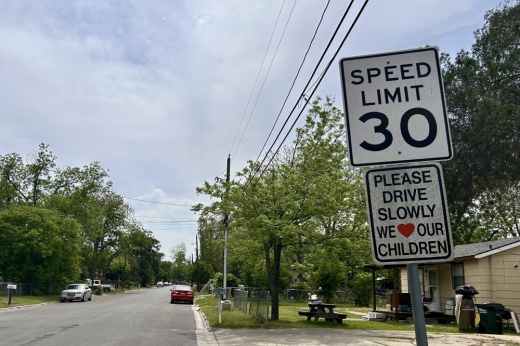 San Marcos City Council approved on the first of two readings to reduce the speed limit from 30 miles per hour to 25 mph on portions of multiple roads in the Wallace Addition neighborhood at their April 15 meeting. (Jamie Moore/Community Impact)