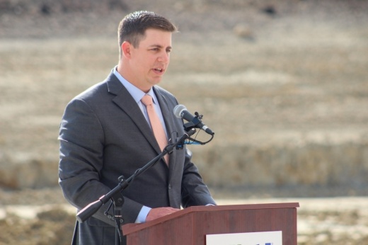 "For the first time in NBU's history, all of our employees will work together under one roof, fostering stronger collaboration and even better service for our customers," New Braunfels Utilities CEO Ryan Kelso said. (Amira Van Leeuwen/Community)
