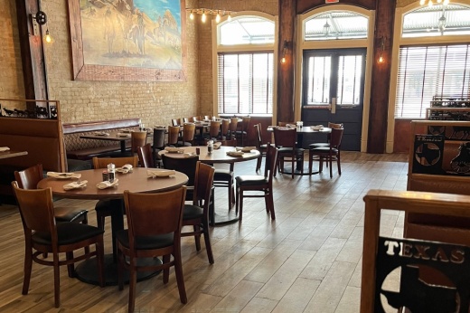 An image of the inside of the restaurant.