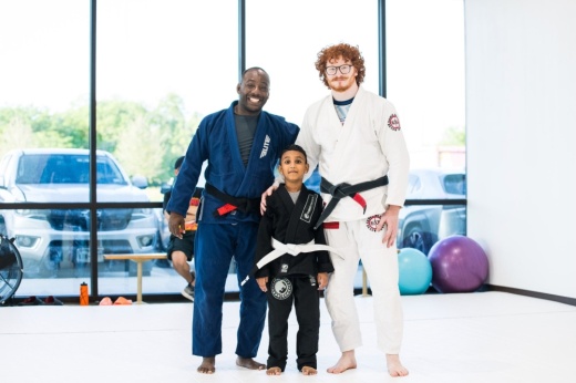 The co-ed classes can accommodate all skill levels, as students range from beginners to active competitors. (Courtesy Renzo Gracie Jiu Jitsu)