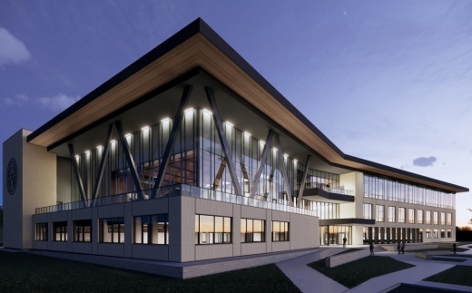 The Williamson County Administration Building will open in spring 2026 and house a dozen county departments.