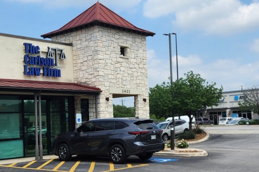 The law firm is located off Main Street in Boerne. (Jarrett Whitener/Community Impact)