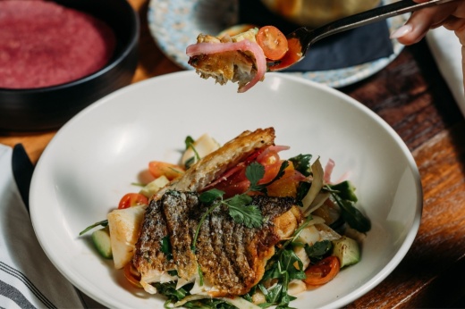 An image of a dish served at the restaurant.