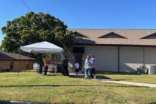 Argyle residents vote during May 3 election. (Community Impact/Heather McCullough)