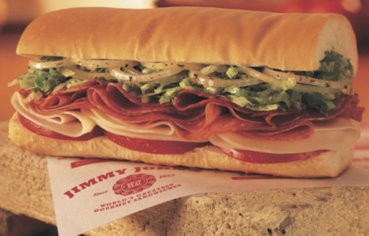 A photo of a sandwich