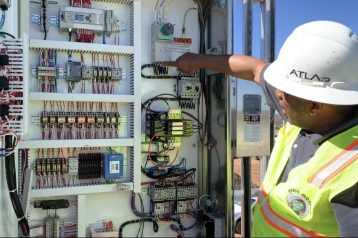 The city of Bastrop is working with Trane Technologies to design a plan to expand its third wastewater plant, which opened May 2024. (Courtesy city of Bastrop)