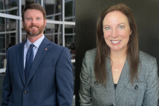 Garrett Wilson (left) and Sarah Faulkenberry (right) will be sworn in on May 12. (Courtesy Garrett Wilson, Sarah Faulkenberry)