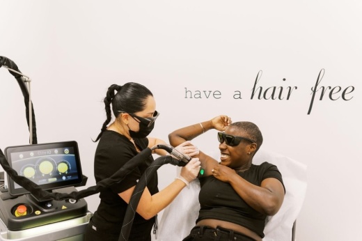 Sev Laser, a nationwide chain, provides full-body laser hair removal services for clients of all skin types and tones. (Courtesy Sev Laser)