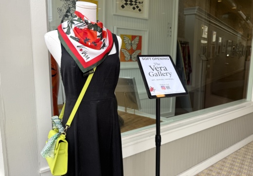 The Vera Gallery in downtown Georgetown opened to the public on April 25.