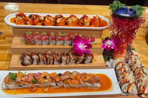 The restaurant offers a variety of rolls and other menu items. (Courtesy Toro'ko Sushi)