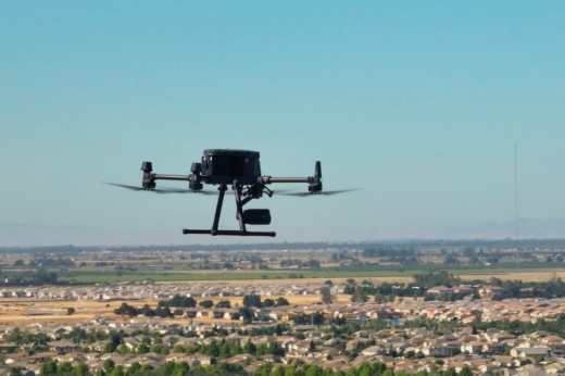 The drones as a first responder can be used to detect any issues before human responders go to an incident. (Courtesy town of Prosper)