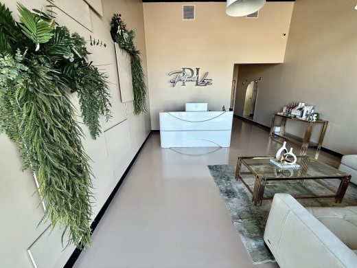 The front desk of a medical spa