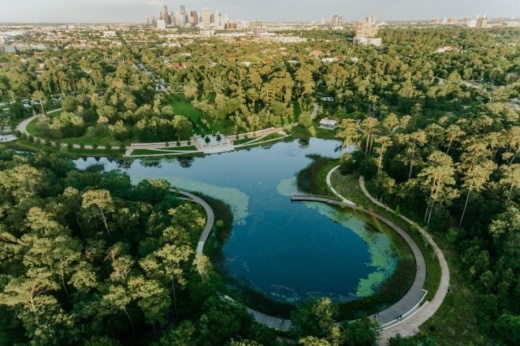Houston, which was ranked 68th last year, rose two spots this year largely due to increased park investment. (Courtesy Memorial Park Conservancy)