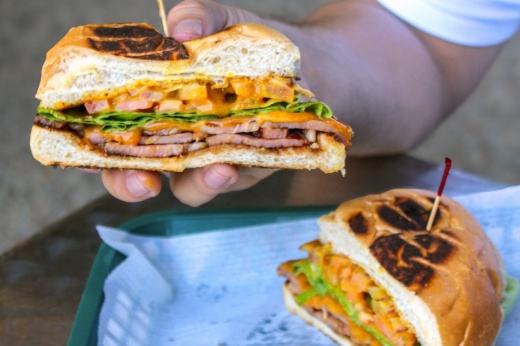 An image of a sandwich at the business.
