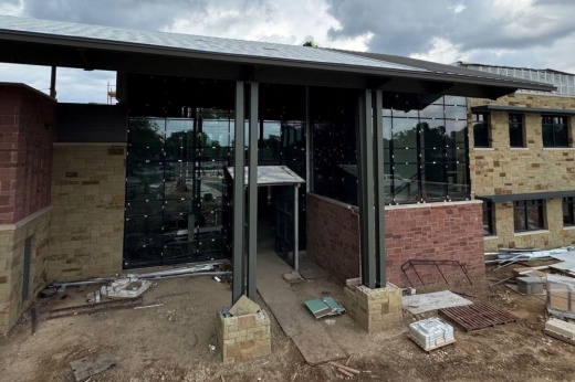 Work on the municipal complex will wrap up in July, officials said. (Courtesy West Lake Hills)