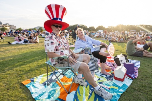 Star Spangled Fest at Auditorium Shores will have live music, food trucks, games and more. (Photo by Tico Mendoza, courtesy of Star Spangled Fest)