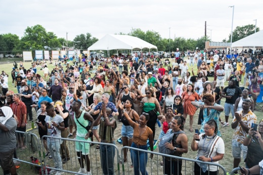 Located behind the Carver Museum, one Austin Juneteenth celebration includes a music festival. (Courtesy Carver Museum Juneteenth Celebration 2024)